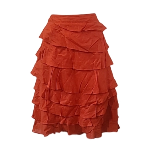 JOSEPH A. RUFFLED SKIRT. - Picture 1 of 6